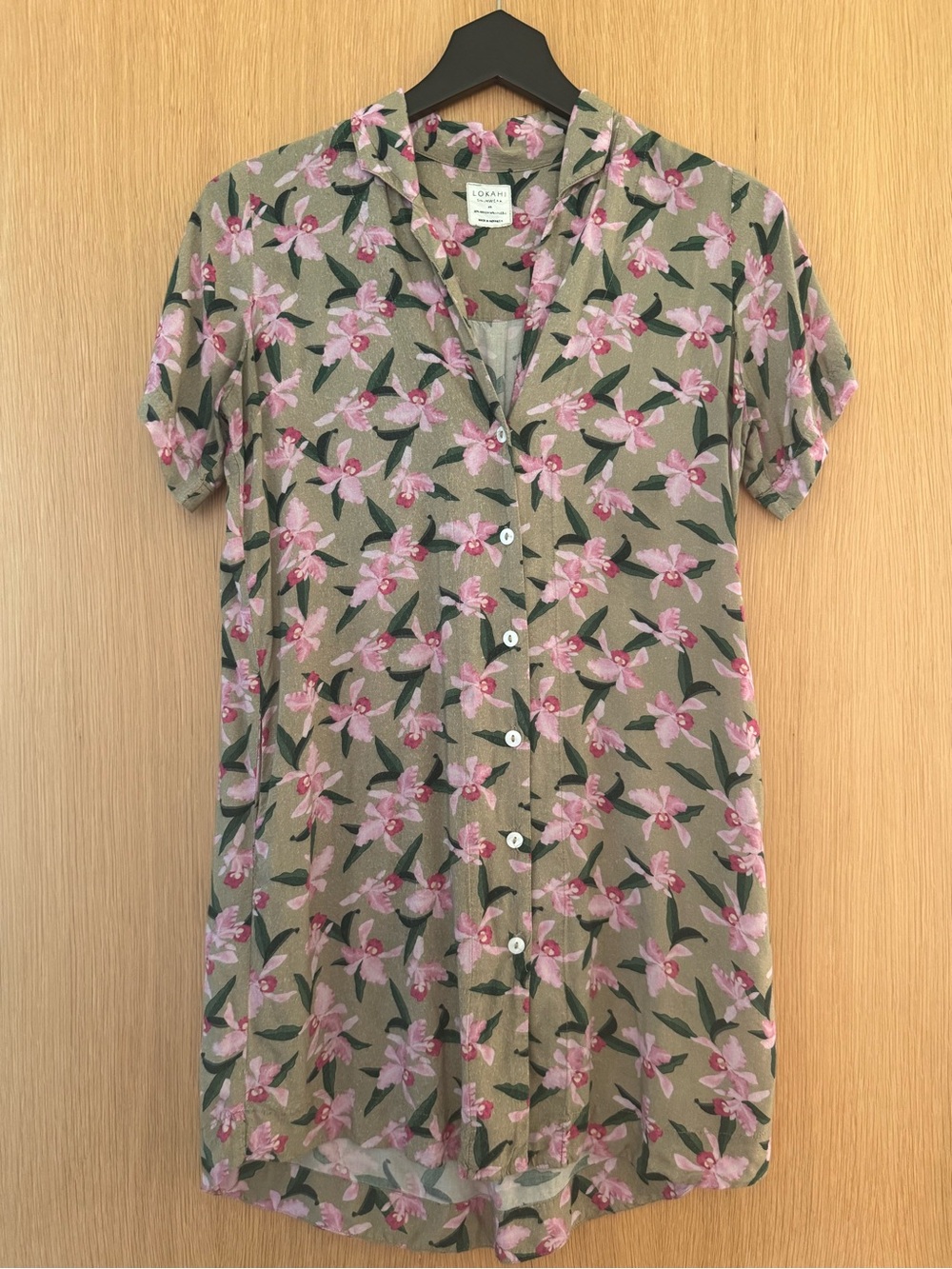 LOKAHI Aloha Shirtdress